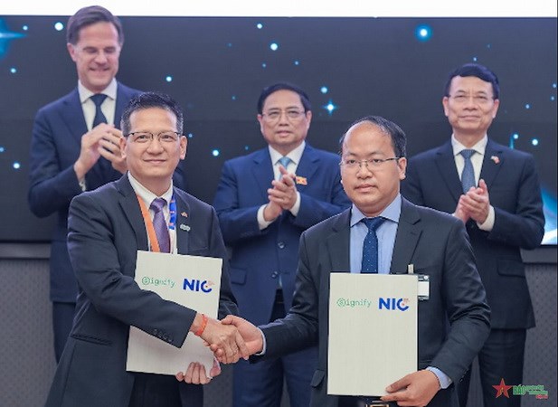 NIC và Signify ký hợp tác khai phá về chiếu sáng tại Việt Nam