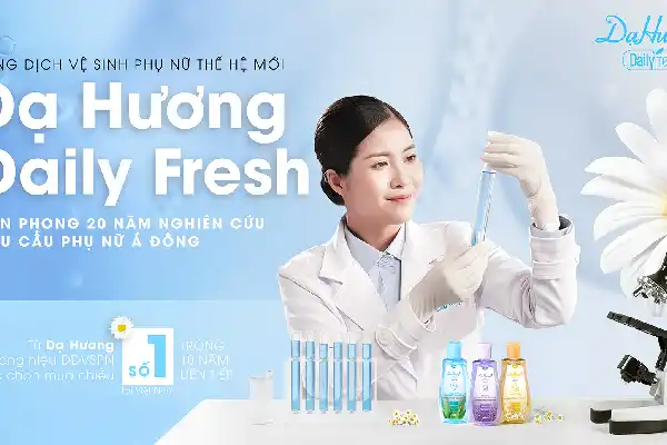 Daily Fresh: Phiên bản mới từ Dạ Hương - Nâng tầm chăm sóc sức khỏe phụ khoa